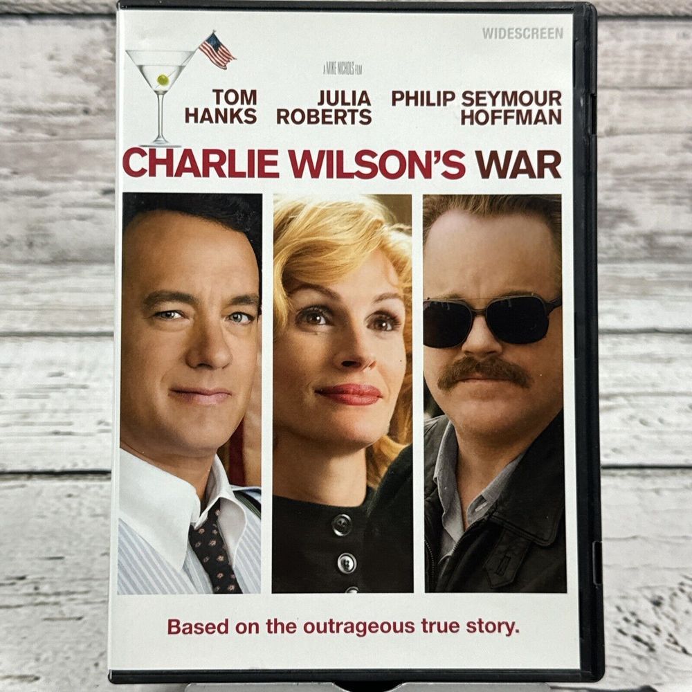 Charlie Wilson's War (DVD 2007 WS) Tom Hanks Julia Roberts Philip Seymour Hofman